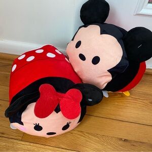 Squishmallows Red and White Plush Duo